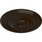 Ekena Millwork Reece Ceiling Medallion (Fits Canopies up to 6 3/4"), Hand-Painted Bronze, 21"OD x 1 1/4"P CM21REBZS - alternate 4